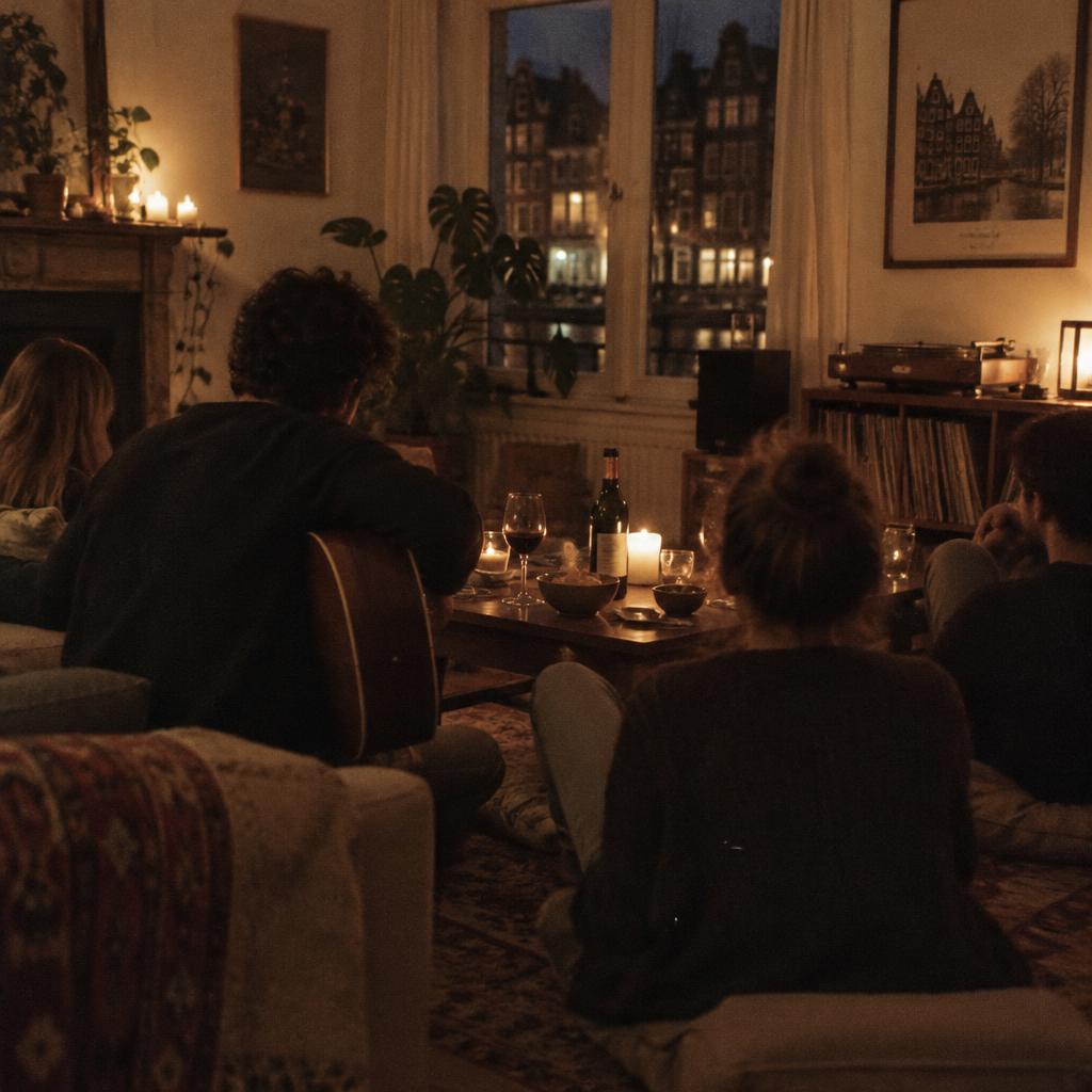 Een avondje samen met muziek en kaarslicht
